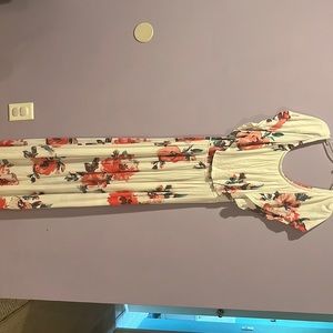 Floral maxi dress
